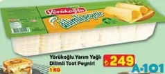 YÖRÜKOĞLU YARIM YAĞLI DİLİMLİ TOST PEYNİRİ 1 KG